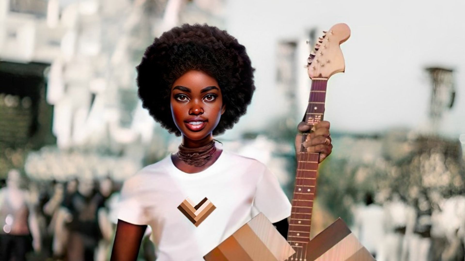  ID_BR leva Deb, a primeira inteligência artificial antirracista do mundo, ao Rock in Rio 2024