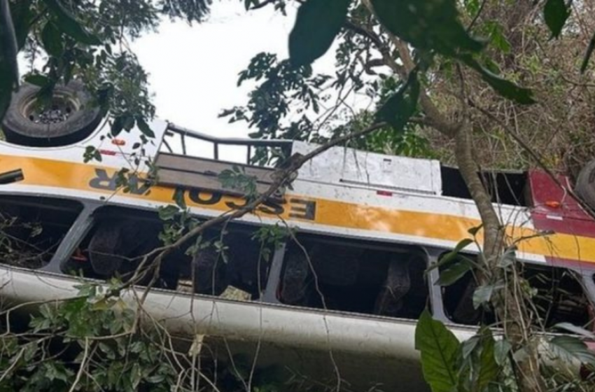  Ônibus a caminho do Quilombo dos Palmares cai em ribanceira e deixa 23 mortos