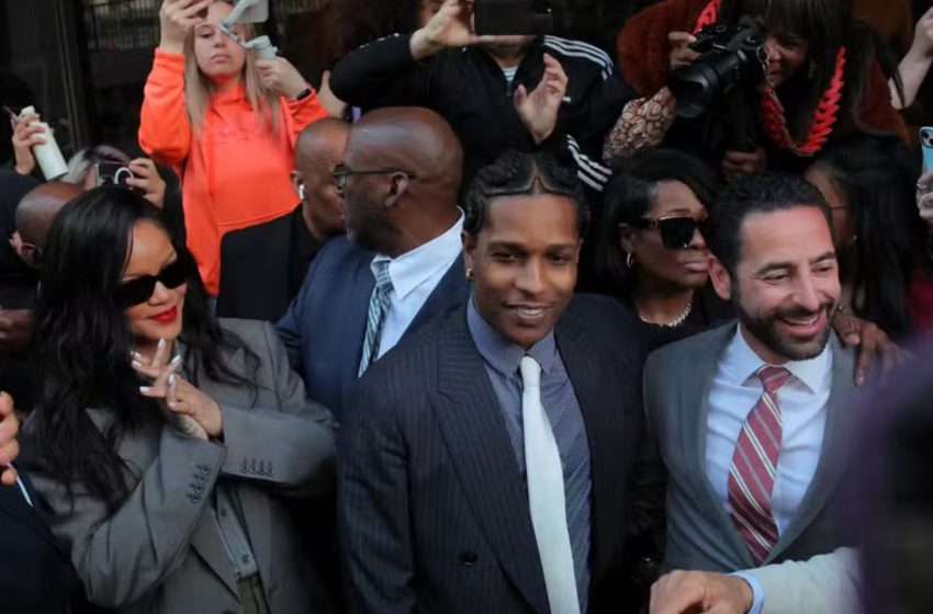  A$AP Rocky é considerado inocente em julgamento por agressão com arma de fogo